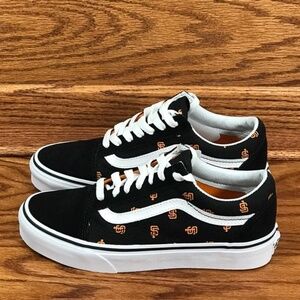 Vans Old‎ Skool MLB San Francisco Giant Black Shoes